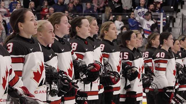 équipe féminine de hockey sur glace canada